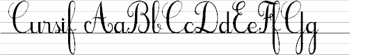 Preview image for Cursif & Lignes