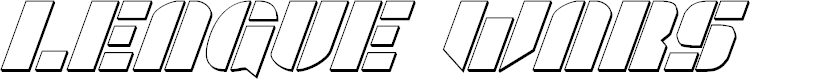 Preview image for League Wars 3D Italic