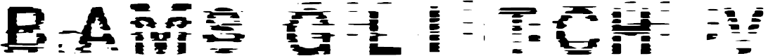 Preview image for Bams Glitch V2 Demo Regular