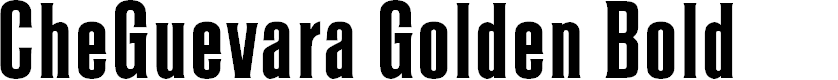 Preview image for CheGuevara Golden Bold