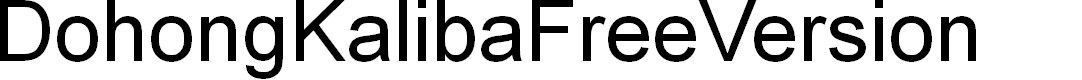 Preview image for DohongKalibaFreeVersion