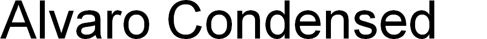 Preview image for Alvaro Condensed