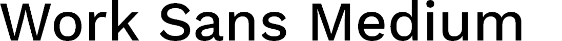 Preview image for Work Sans Medium