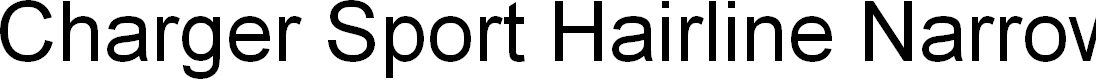 Preview image for Charger Sport Hairline Narrow Oblique