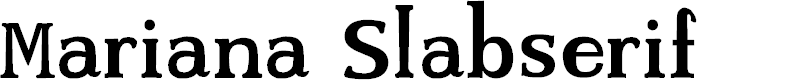 Preview image for Mariana Slabserif