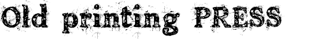 Preview image for Old printing press_FREE-version