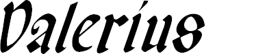 Preview image for Valerius Condensed Italic
