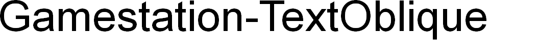 Preview image for Gamestation-TextOblique