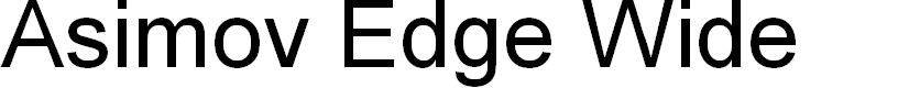 Preview image for Asimov Edge Wide