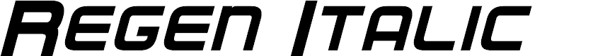 Preview image for Regen Italic