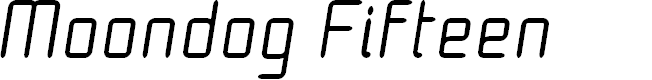 Preview image for Moondog Thirty Italic
