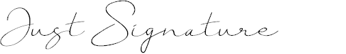 Preview image for Just Signature
