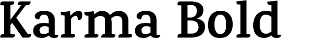 Preview image for Karma Bold