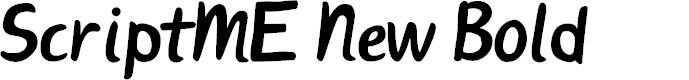 Preview image for ScriptME New Bold