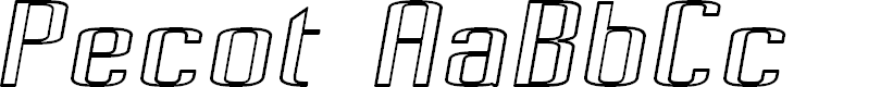 Preview image for Pecot Outline Oblique