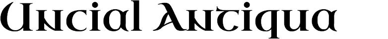 Preview image for Uncial Antiqua