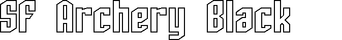 Preview image for SF Archery Black Outline