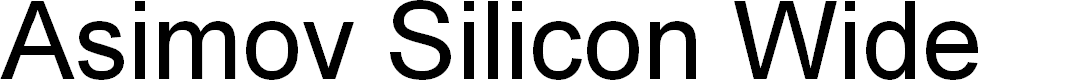 Preview image for Asimov Silicon Wide