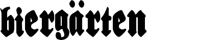 Preview image for Biergärten Condensed