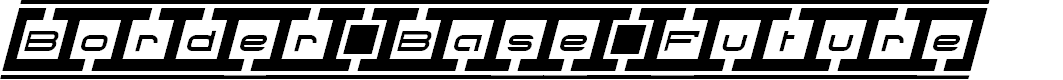 Preview image for Border Base Future Italic