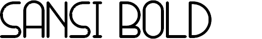 Preview image for SANSI Bold