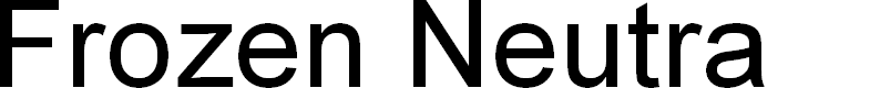 Preview image for Frozen Neutra