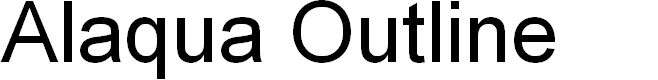 Preview image for Alaqua Outline