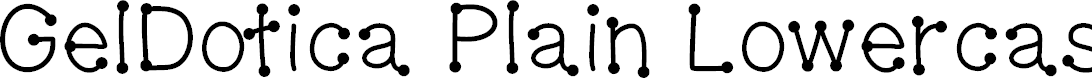 Preview image for GelDoticaPlainLowerCase