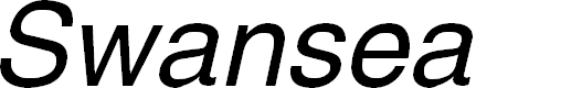 Preview image for Swansea Italic