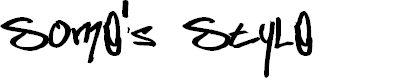 Preview image for Some's Style Bold