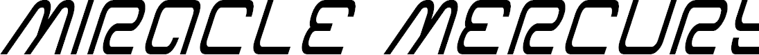 Preview image for Miracle Mercury Condensed Italic