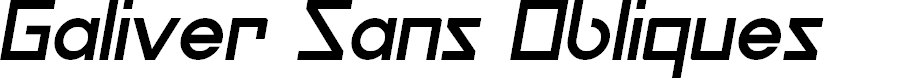 Preview image for Galiver Sans Obliques