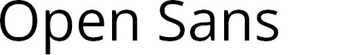 Preview image for Open Sans