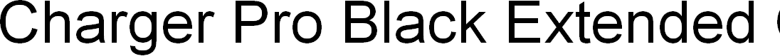Preview image for Charger Pro Black Extended Oblique