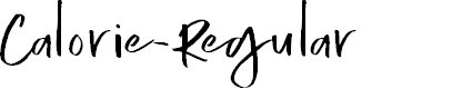 Preview image for Calorie-Regular