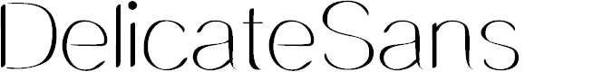 Preview image for DelicateSans