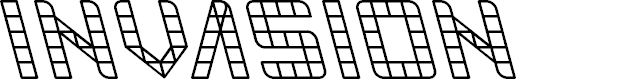 Preview image for INVASION Font