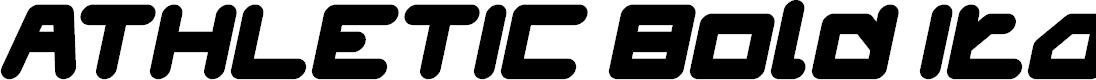 Preview image for ATHLETIC Bold Italic