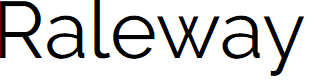 Preview image for Raleway