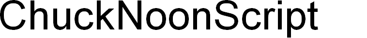 Preview image for ChuckNoonScript