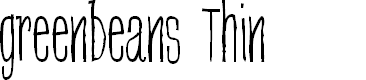 Preview image for greenbeans Thin