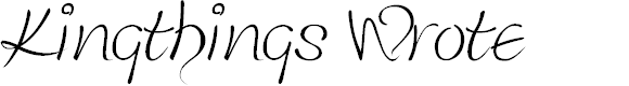 Preview image for Kingthings Wrote