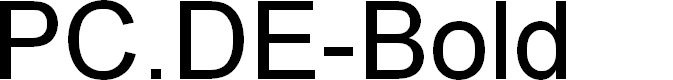 Preview image for PC.DE-Bold
