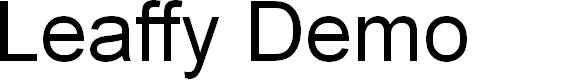 Preview image for Leaffy Demo