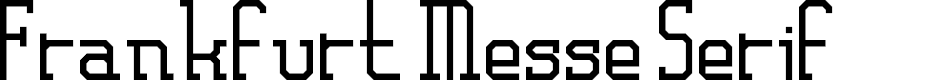 Preview image for Frankfurt Messe Serif