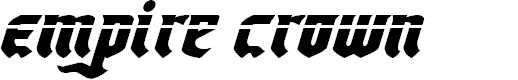 Preview image for Empire Crown Laser Italic