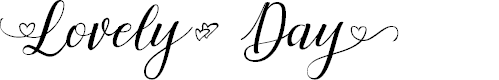 Preview image for Lovely Day Personal Use Regular