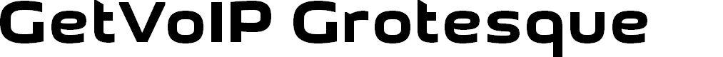 Preview image for GetVoIP Grotesque