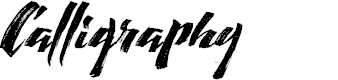 Preview image for Calligraphy