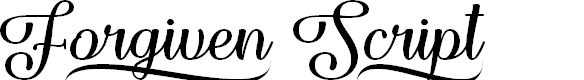 Preview image for Forgiven Script Regular